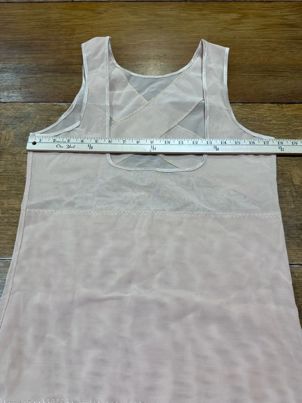 Kymaro Light Pink‎ Sheer Shaping Tank sz XXL
